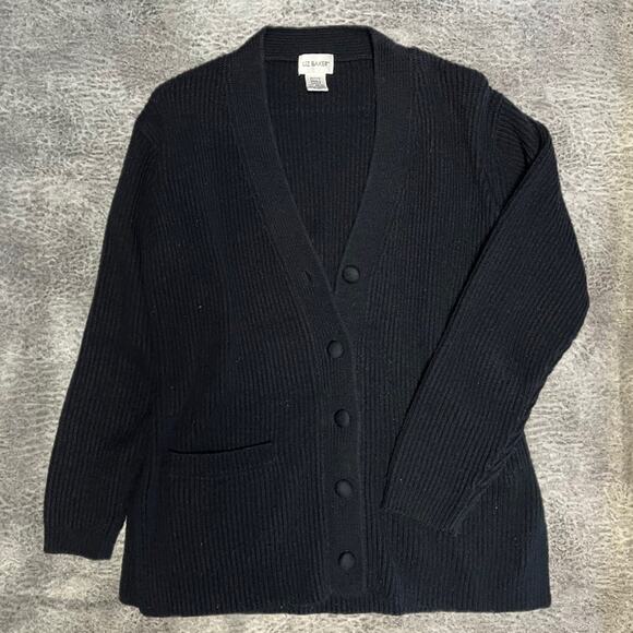 Chunky liz baker cardigan sweater - Picture 1 of 7